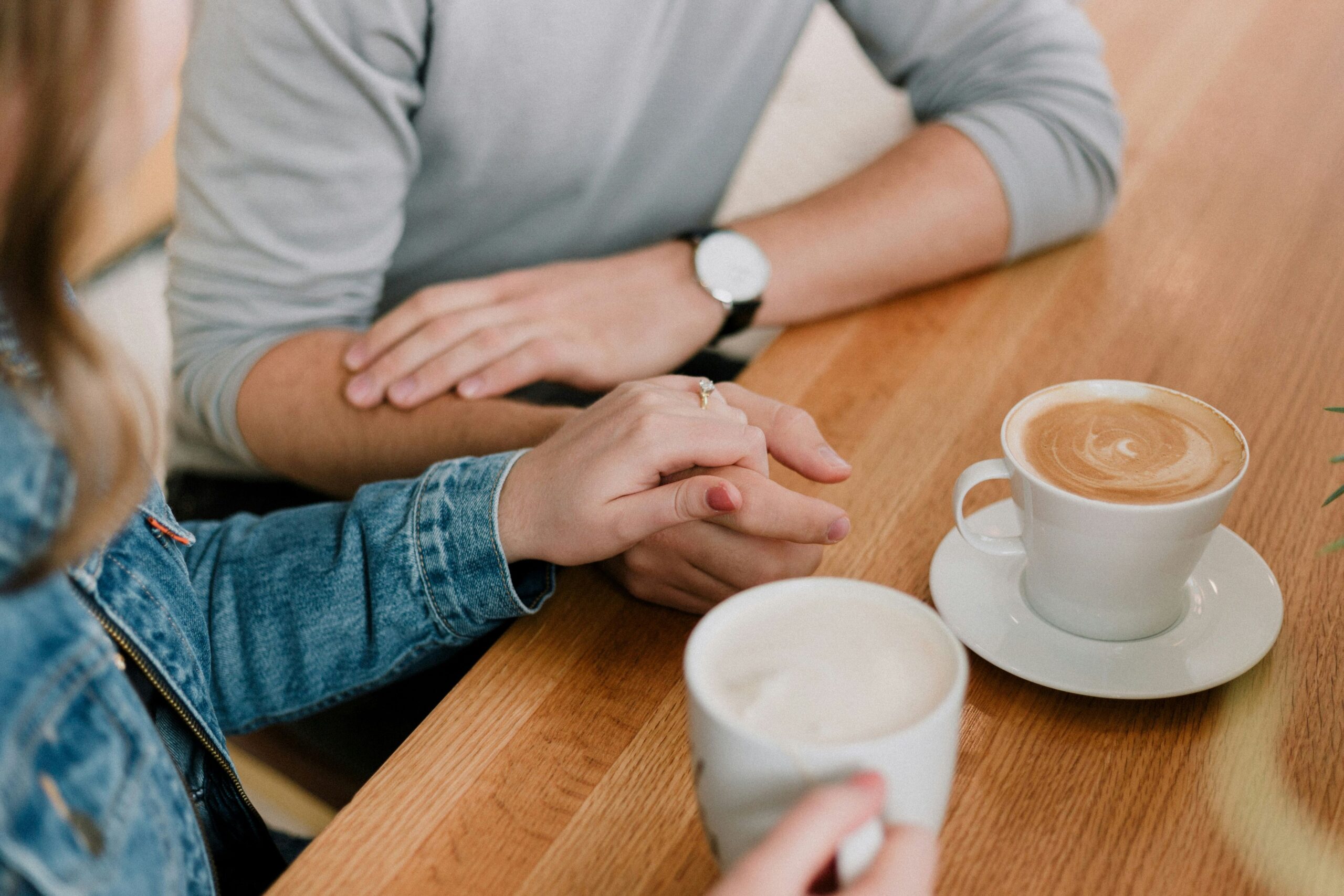 Couple reconnecting emotionally